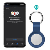 For Apple AirTag Case Silicone Protective Sleeve Cover Keychain AirTags-Tracker - 10006