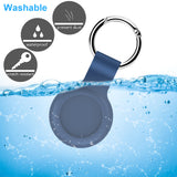 For Apple AirTag Case Silicone Protective Sleeve Cover Keychain AirTags-Tracker - 10006