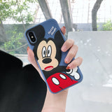 3D Cartoon Silicone Phone Case Cover For Apple iPhone 11 Pro X XS Max XR Soft Back Cover for iPhone 7 8 Plus Cute Lovely Case