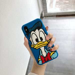 3D Cartoon Silicone Phone Case Cover For Apple iPhone 11 Pro X XS Max XR Soft Back Cover for iPhone 7 8 Plus Cute Lovely Case