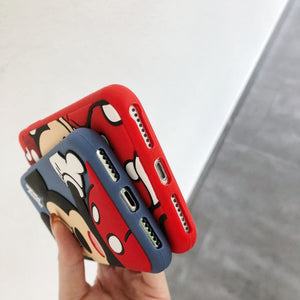 3D Cartoon Silicone Phone Case Cover For Apple iPhone 11 Pro X XS Max XR Soft Back Cover for iPhone 7 8 Plus Cute Lovely Case