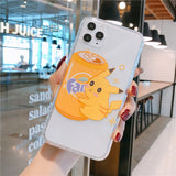 Cartoon Phone Case For Apple iPhone 11 Pro X XS Max XR Soft TPU Back Cover for iPhone 7 8 Plus Cute Lovely Clear Case