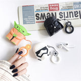 AirPods Cute 3D Cartoon Star Wars Silicone Case cover For Airpod 1/2