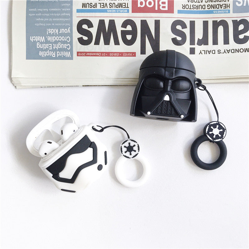 AirPods Cute 3D Cartoon Star Wars Silicone Case cover For Airpod 1/2