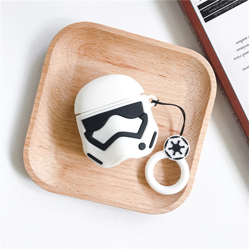 AirPods Cute 3D Cartoon Star Wars Silicone Case cover For Airpod 1/2