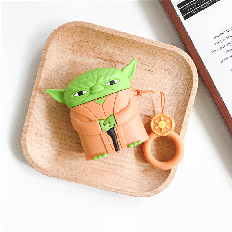 AirPods Cute 3D Cartoon Star Wars Silicone Case cover For Airpod 1/2