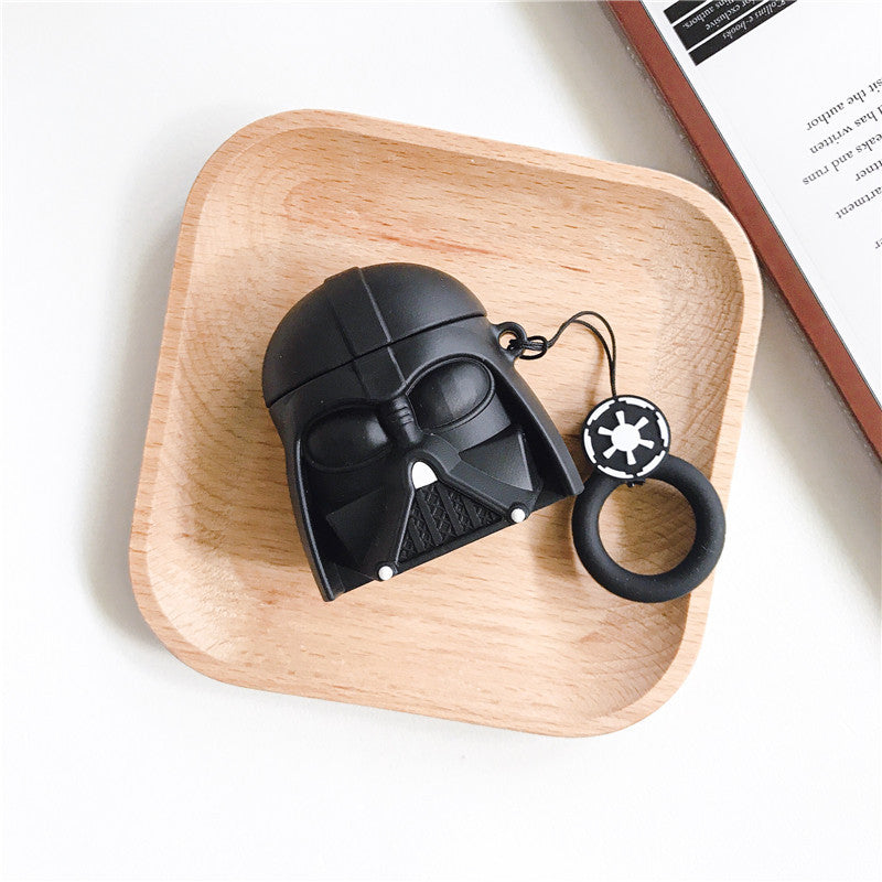 AirPods Cute 3D Cartoon Star Wars Silicone Case cover For Airpod 1/2