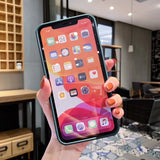 Cartoon PU Leather Embossed Phone Case For Apple iPhone 11 Pro X XS Max XR Soft TPU Back Cover for iPhone 7 8 Plus Cute Case